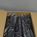 Dock Bumper Fender,Boat Dock Bumpers for Edge or Side,Marine Fender Guard,Vertical Protection,Durable Construction,Includes Mounting Hardware,3 Pack-Black