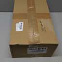 2 Pack Large Squirrel House Screech Owl Nesting Box Kit for Outside 15.4 x 10.5 x 9'' Carbonized Wooden Bird House Opening Easy Assemble Easter Shelter Gift with Water Bowl Wood Shavings Tool