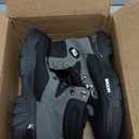 Men's Ankle Hiking Boots - Waterproof Casual Walking Boots - Lightweight outdoor Boots for Men (11 Women/9.5 Men, Grey)