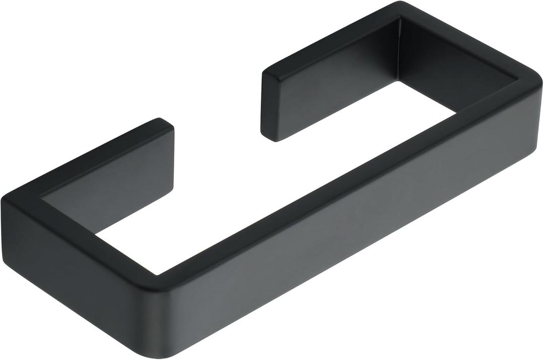 Alise 8'' Hand Towel Bar for Bathroom, SUS304 Black Hand Towel Holder for Bathroom Wall Mount, Stainless Steel Small Towel Rack Towel Hanger for Walls, Matte Black