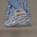 UMELOK Baby Boys Swimsuit Infant Swimwear Full Zip with UPF 50+ Sun Protection Swimsuit Sky Blue Stripe, 12-18 M
