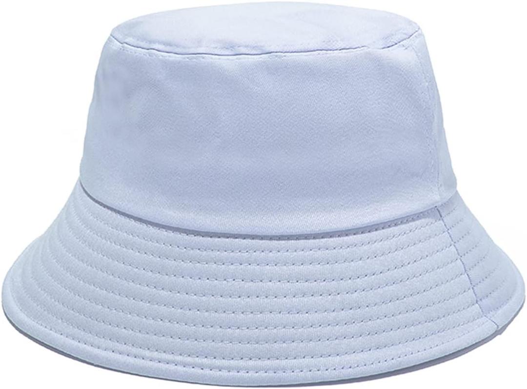 NPJY Bucket Hat for Women Men Cotton Summer Packable Sun Beach Fishing Hats Travel Cap