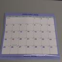 32" x 48" 2026 Wall Calendar, Folded Wet & Dry Erase Wall Calendar 12 Month, Yearly Laminated Wall Calendars, Reversible Annual Planner, Horizontal/Vertical, with Julian Dates