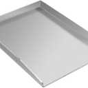 Havy-Duty Stainless Steel Griddle Pan for Outdoor Grill Stove Cooking 15.75 X 11.8 inch