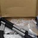 Ally Peaks Pull Up Bar for Doorway | Thickened Steel Max Limit 440 lbs Upper Body Fitness Workout Bar| Multi-Grip Strength for Doorway | Indoor Chin-Up Bar Fitness Trainer for Home Gym Portable (silver2)