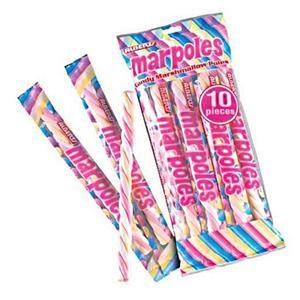 Alberts Marpoles Marshmallow Candy Twists (10 Pack) 3 Packs