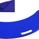 YHK Sliding Transfer Boards, Sliding Boards Transfer to Wheelchairs, Seniors from Bed to Chair, Car, Slide Assist Device, Sliding Boards Hold up to 440 lbs, with Slide Sheet 16"x24" (Blue)