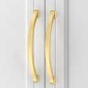 Asidrama 10 Pack 6.3 Inch(160mm) Brushed Gold Cabinet pulls Kitchen Cabinet Handles, Cabinet Pulls Kitchen Cabinet Hardware for Cupboard Drawer Pulls