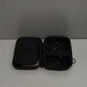 K&F CONCEPT Digital Small Camera Case, Compact Waterproof Small Camera Bag, Lightweight Camera Sling Bag for CCD/Sony DSCW800/DSCW830/Canon PowerShot - Black