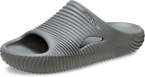 Crocs Women's Mellow Recovery Slides Sandal M 6/W 8, Grey