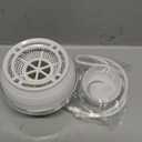 Bath Filter for Tub Faucet,Bathtub Kinder Water Filter,Hard Water Softener,Remove 99% Contaminants,Lead,Chlorine and Fluoride - Improves Skin, Hair and Nails Condition, White, BTBF-051