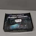 Acrylic Interior Car Ambient Lighting Kits, LED Strip Lights with Wireless APP, Neon Fiber Optic Lights Function LED Strip for Car with Music Modes (6 in 1)