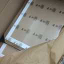 Solid Wood 14x18 Frame - Single Frame, Rustic Walnut 14 x 18 Poster Frame with Mat for 12x16, Picture Frames for Artwork, Puzzles, Photos and Movie Posters