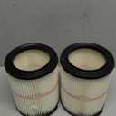 ATXKXE Replacement Filter Fit for Craftsman CMXZVBE38754 fit 5-20 Gallon shop vacuum (2 Pack)