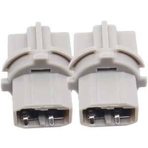 HiSport 33515S50003 2PCS Rear Tail Light Brake Lamp Socket Turn Signal Lights Wire Harness Plug Holder Compatible with Honda Accord Civic Honda Odyssey Fit