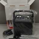 K9-M Karaoke Machine 15W Portable Bluetooth Speaker Wireless Microphones LED