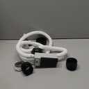 Automatic Fuel Transfer Pump with Auto Stop Sensor Overfill Protection, Fast and Safe Portable Gas Can Pump with 3 Can Adapters & 51'' Extra Long Hose for Oil, Diesel, Gasoline (Black)