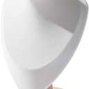 Justsoso 9" Bamboo Necklace Display Stand Jewelry Bust Holder Organizer Pendant Jewellery Rack For Home or Store Show (Beige)