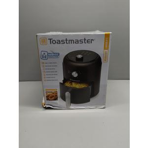 Toastmaster 2.6 Quart Air Fryer - Instant Air Fryer with 2.46 Liter Capacity - Kitchen Appliance for Healthy Cooking - Compact Appliance with Slide-Out Basket - Oil-Free Kitchen Gadget