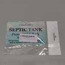 Septic Tank Sign - Adhesive Plaque, Ideal For Your Restroom, Bathroom, Toilet, Loo, W.C, Printed On A Light Foamex Board (Light Blue)