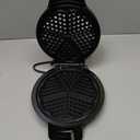 Mueller Heart 5 Waffle Maker, Waffle Iron, Adjustable Browning Control & Nonstick, Cool Touch Handle, Easy to Clean, Small Kitchen Appliances