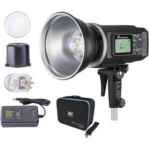 Flashpoint XPLOR 600 HSS Outdoor Battery Powered Studio Flash Strobe Monolight w/Built-in R2 2.4GHz Radio Remote System, Bowens Mount, 600Ws 11.1V 8700mAh Lithium Battery, 450 Full Power Flashes