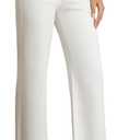 JK SUE JONES Wide Leg Jeans for Women Mid High Waist Straight Leg Boyfriend Mom Denim Pants Frayed Raw Hem (2, 501-white21)