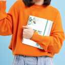 2026-2027 Daily & Monthly Planner Calendar - Daily Planner Calendar One Page Per Day from July 2026 to June 2027, Flexible Cover, 7" x 10", Storage Pocket, Green Leaf