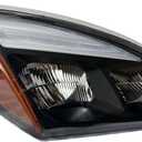 Automann Freightliner Cascadia 2018-Current Black LED Headlight Right Passenger Side (564.46002RM)