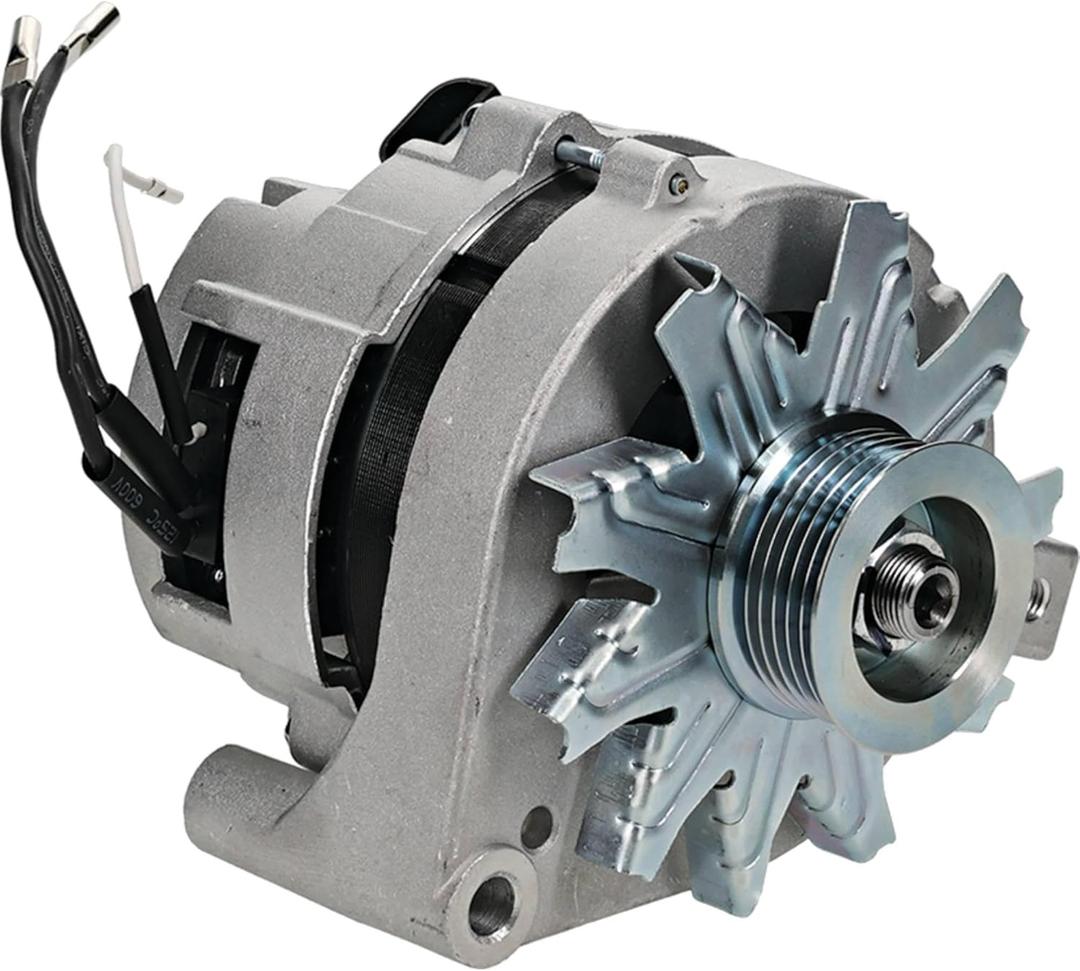 DB Electrical 400-14170 Alternator For Ford F-150, F-250, F-350 1987-1994, Bronco 1987-1992, 4.9L L6, Ranger 1990-1992 2.9L V6, 12V Clockwise Clock 2 Internal Regulator EF, Replaces 334-2228, 7732-2