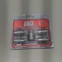 HZEL Car M12 x 1.5 Wheel Lock Lug Nut Set, Anti-Theft Chrome 4PCS Cone Seat Tire Locking Nut Kit with 1 Key, OEM#00276-00900 Automotive Replacement, Compatible with Celica ES330 ES350