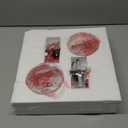 2 Pack Semi-Flush Mount 12 Inch Square Ceiling Fixture Light Cover Ceiling Lamp Shade Light Bulb Cover White for Laundry Room Bedroom Kitchen Living Room Closet