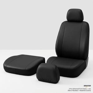 Car Seat Covers Black Set of 3
