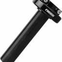 NIBBI Aluminum 7/8" Motorcycle Throttle Handlebar Adjust Accelerator CNC Throttle Cable Holder for YAMAHA TaoTao Kycom Honda GY6 Scooter Moped (Black)