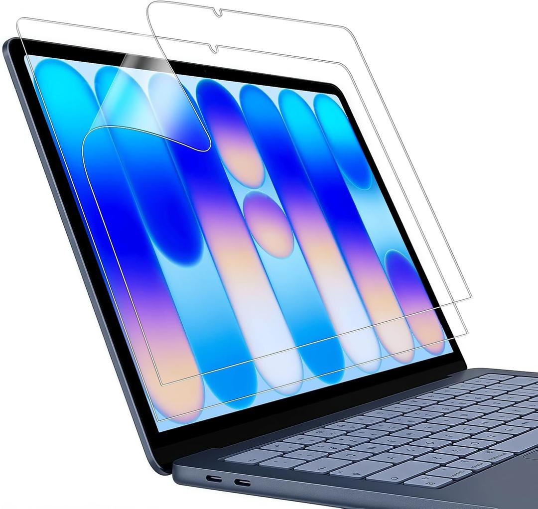 2 Pack Screen Protector for MacBook Neo 13 inches A18 Pro A3404 2026 5H PET Frosted Anti Scratch Dustproof Protection Accessories (Matte)
