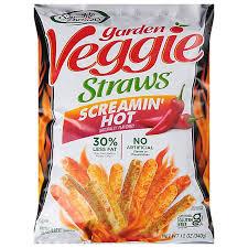 Garden Veggie Straws, Screamin' Hot, BBD: 04/12/26