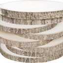 8 Pcs Large Unfinished Wood Slices, 12-13 Inches Wood Slabs for Centerpieces Natural Wooden Circle, DIY Wood Centerpieces for Tables Wedding Party Door Sign Decor