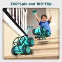 MaxTronic Amphibious Remote Control Car,Rechargeable RC Cars Toy 360° Flips Rotation Stunt Crawler 15KM/H 4WD All Terrain Outdoor Indoor Toy for Kids Boys Girls 3-12