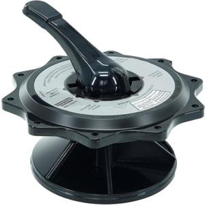 SPX0715BA3 Key Cover and Handle Assembly Compatible with Hayward Multiport Valves and Filters Models SP0715, SP0716, S220T2, S270T