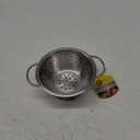 Tablecraft 3/4 quart Mini Colander, Silver