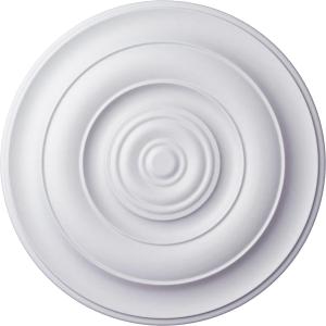 Ekena Millwork CM18NI 18-Inch OD x 2 3/4-Inch ID x 1 1/2-Inch Niobe Ceiling Medallion