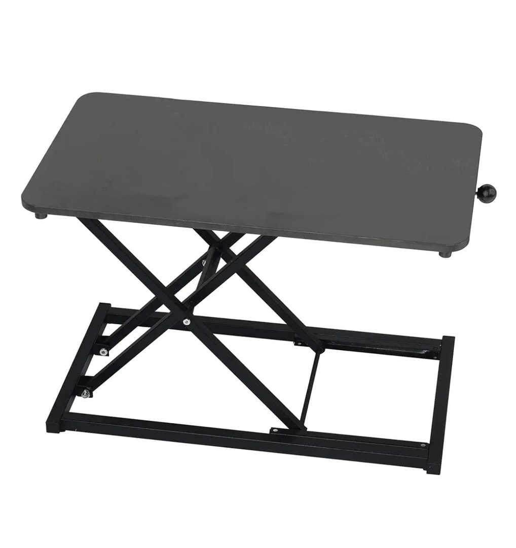 Standing Desk Converter Height Adjustable, Stand up Desk Riser Computer Workstations for Home Office Size 23.6X13.4 Inch
