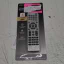 GE 4-Device Universal Remote Control, Designer Series, Brushed Nickel/Silver, 33709