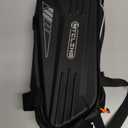 Febabilo Bike Rack Bag-10L EVA Hard Shell Waterproof 3 in 1 Ebike Trunk Pannier Bag with Reflective Strip & Shoulder Strap for Commuter Travel Outdoor Cycling Accessories (Hard Shell with Rain Cover)