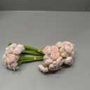 Floroom Ranunculus Artificial Flowers 18 Pcs Blush Faux Silk Mini Ranunculus Bulk Fake Wedding Filler Flowers for DIY Pink Bouquets, Centerpieces, Bridal Shower Decorations & Arrangements