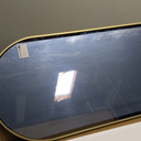 NicBex 56"x19" Arched Full Length Mirror with Stand, Aluminum Alloy Frame Arch-Top Full Body Mirror - Free Standing, Leaning Against Wall or Wall-Mounted, Gold
