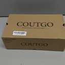 Coutgo Womens Slingback Stiletto High Heels Closed Pointed Toe Pumps DOrsay Sexy Office Dress Shoes (10, Blackpu)