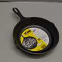 Lodge 6-1/2 Inch Cast Iron Pre-Seasoned Skillet  Signature Teardrop Handle - Use in the Oven, on the Stove, on the Grill, or Over a Campfire, Black