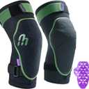 Offedge Knee Pads, Sufficient Protection MTB Knee Pads No-Slipping Mountain Bike Knee Pads Removable Padding MTB Knee Pads for Men Knee Pads for Work Snowboarding Knee Pads (Small)