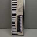 61 Keys Piano Keyboard with Built-in Speaker & Microphone, Beginner-Friendly Portable Electronic Digital Piano with Teaching Features, Ideal Gift for Aspiring Musicians, (Black)